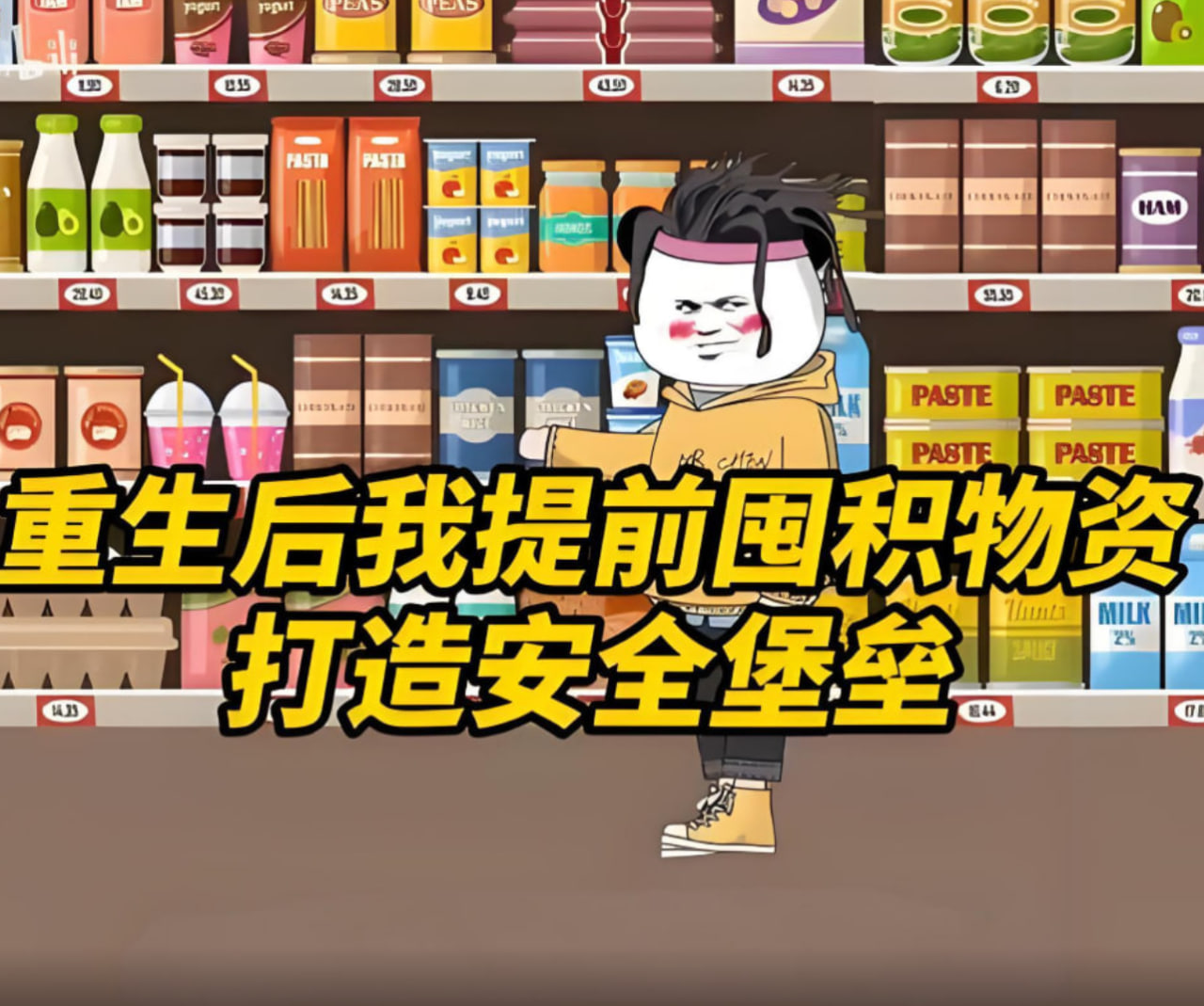 末世来临洪水泛滥重生后我提前囤物资打造安全堡垒封面图