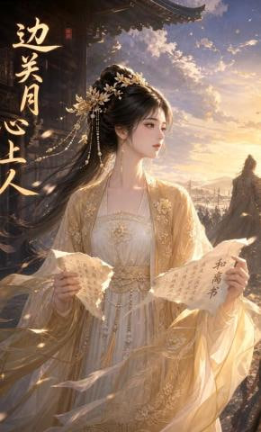 边关月，心上人